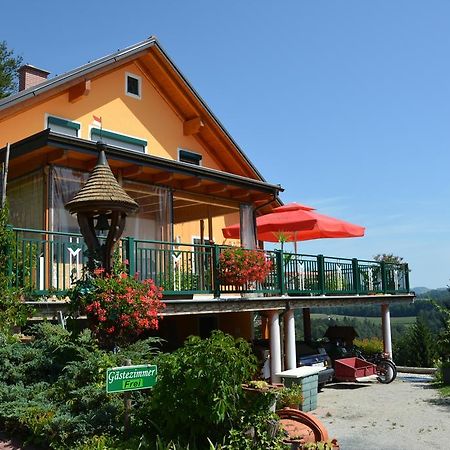 Gaestehaus Schmid Sankt Johann im Saggautal Buitenkant foto